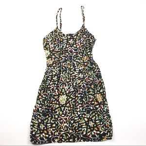 Mossimo multicolor spaghetti strap pocket dress 6